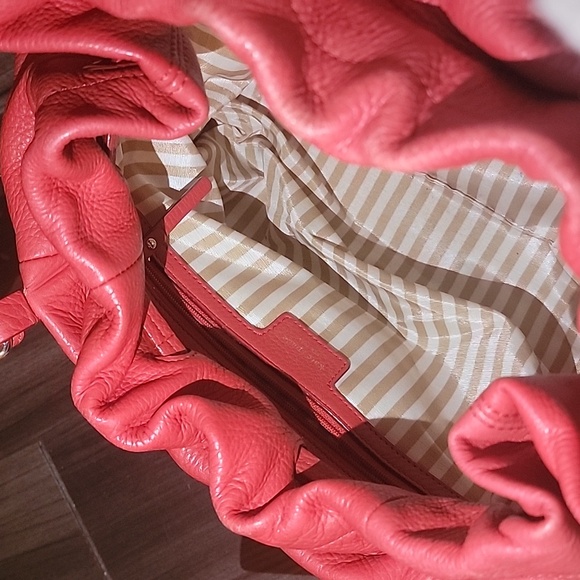 Kate spade red leather shoulder bag - Picture 3 of 3